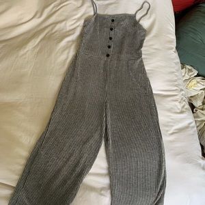 Black and white jumpsuit